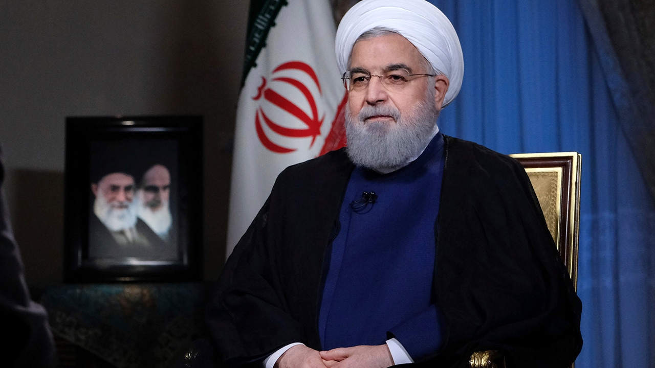 Photo of President Hassan Rouhani