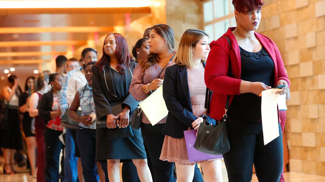 Photo of Florida job applicants