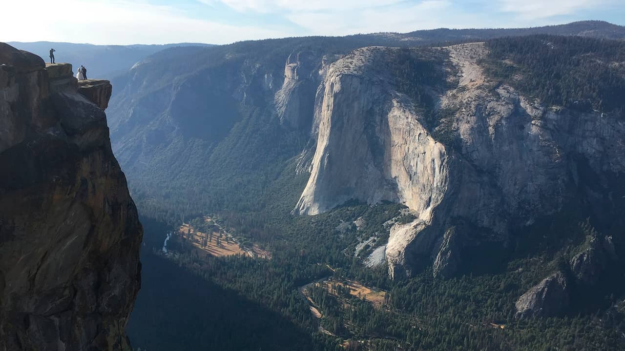 Photo of Taft Point in Yosemite National Park