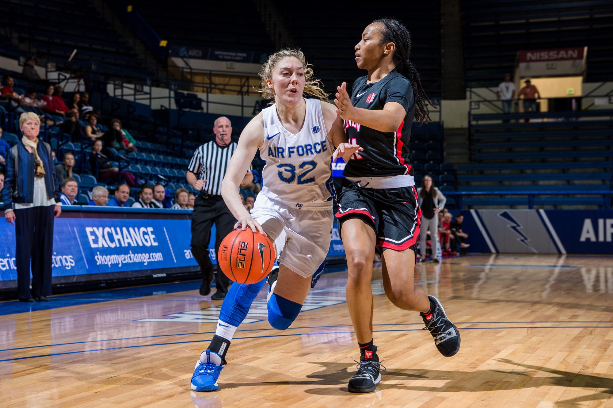 Photo of Air Force junior basketball guard Kaelin Immel