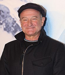 Photo of comedian/actor Robin Williams, who committed suicide in 2014