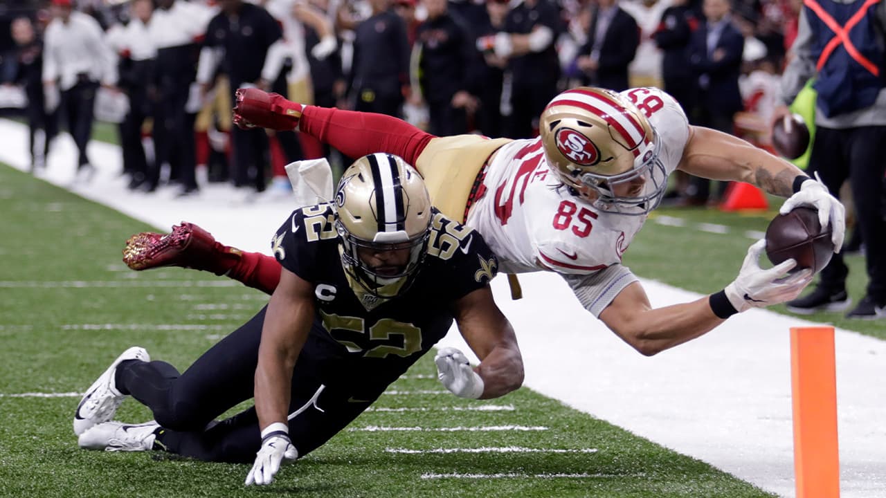 Photo of San Francisco 49ers tight end George Kittle