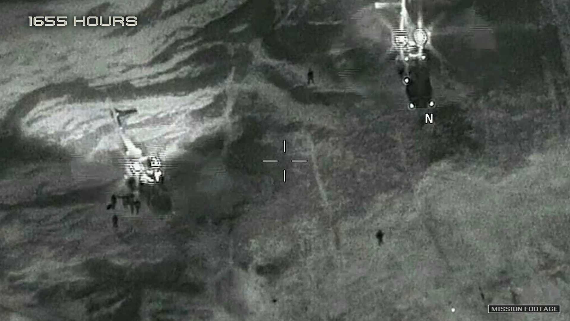 Image from video released by the Department of Defense