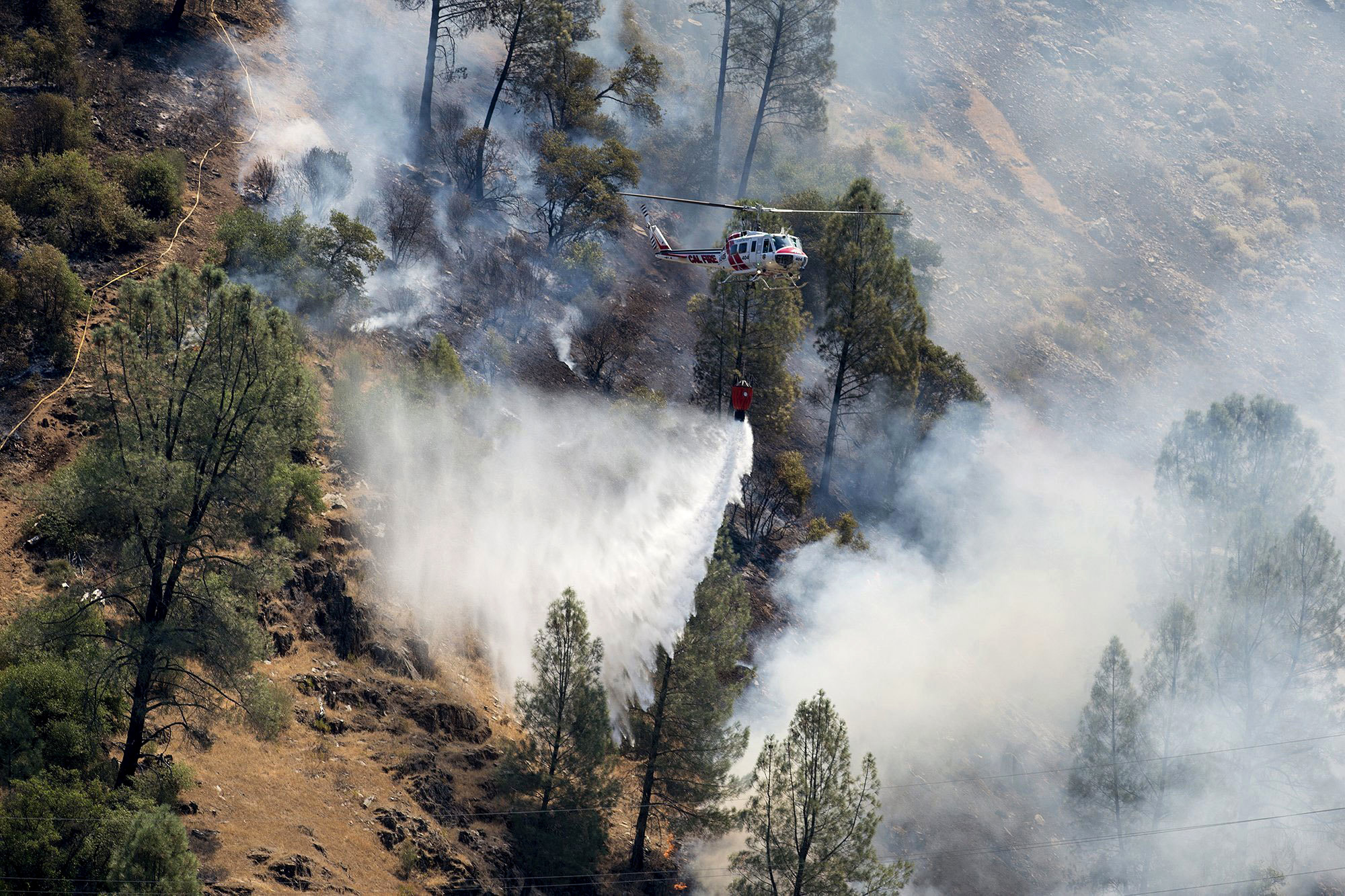 Photo of the Ferguson Fire