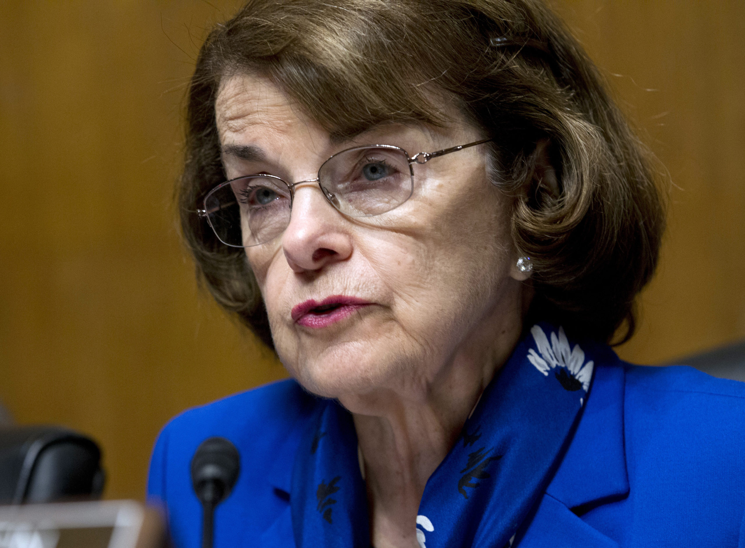 Portrait of U.S. Senator Dianne, Feinstein, D-California