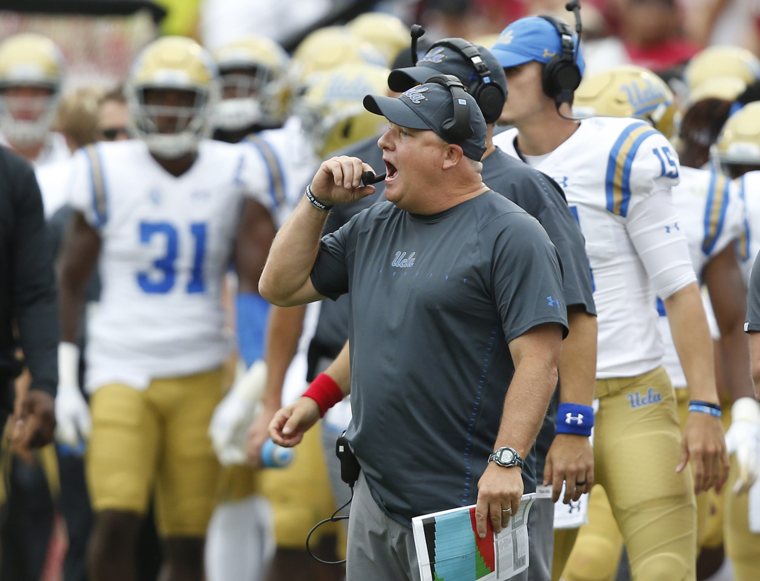 Photo of UCLA Coach Chip Kelly