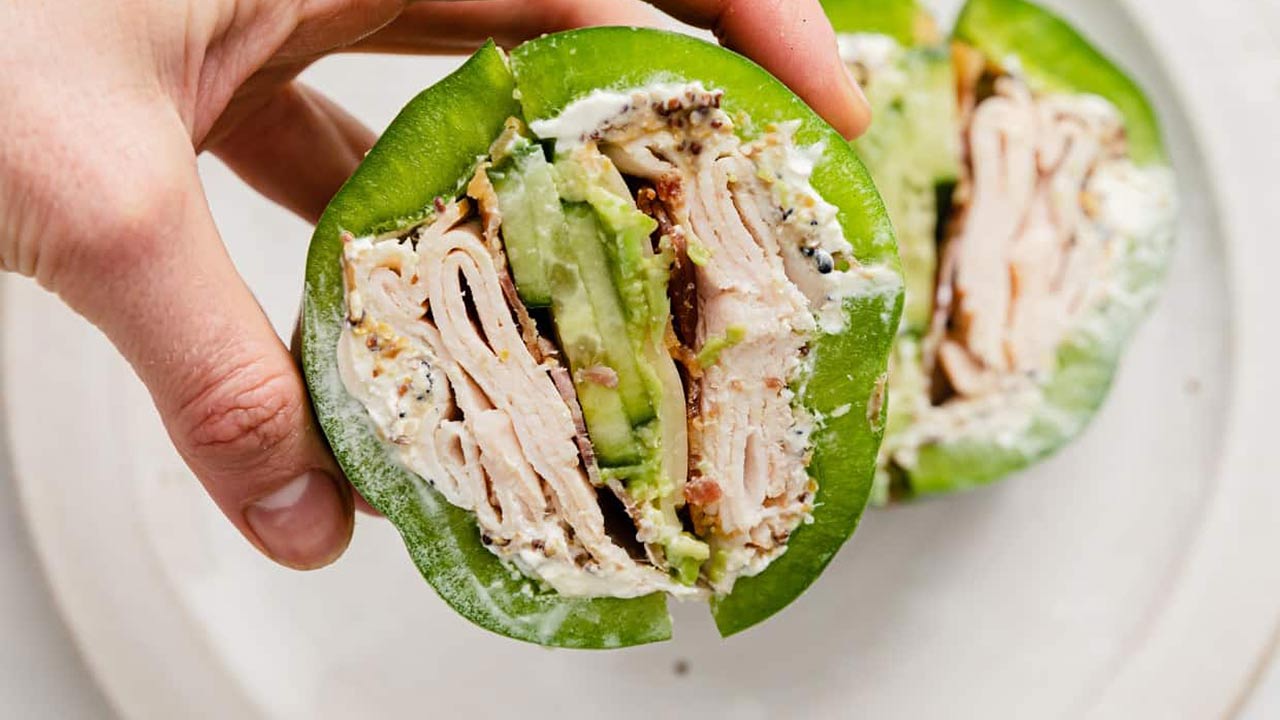Image of a food wrap of some sort.