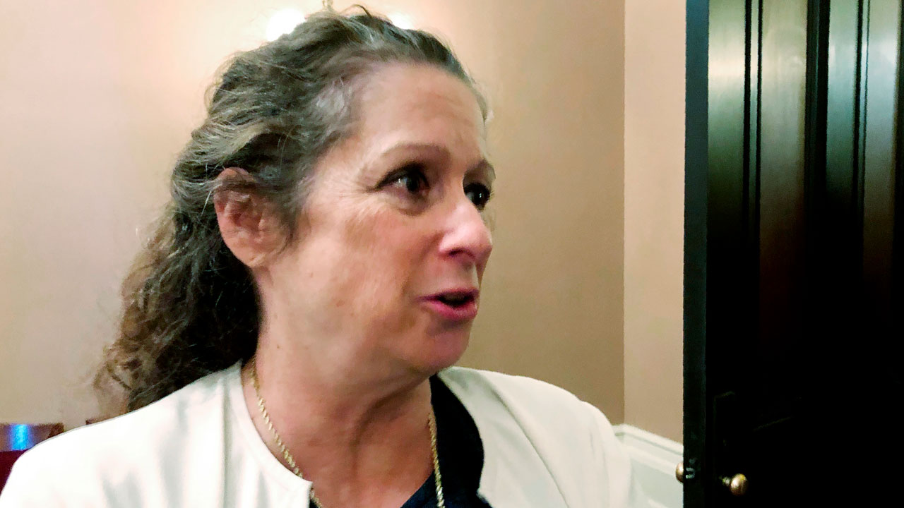Photo of Abigail Disney, granddaughter of Roy Disney