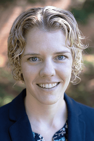 Portrait of Laura E. Alexander, assistant professor of religious studies, University of Nebraska, Omaha i
