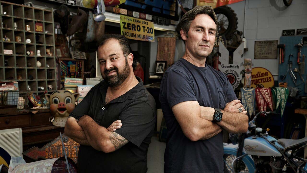 Photo of American Pickers, Frank Fritz and Mike Wolfe
