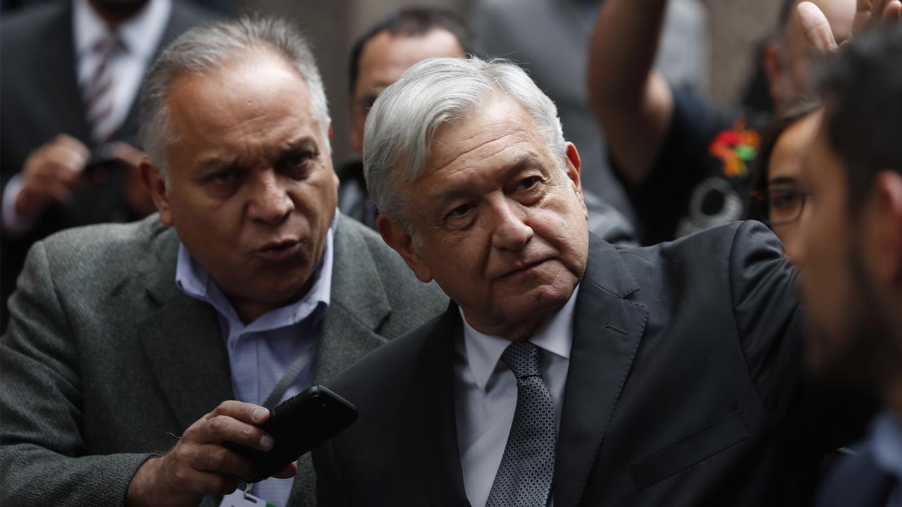 Photo of Mexico President Andres Manuel Lopez Obrador