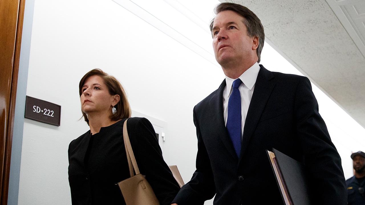 Photo of Brett Kavanaugh and his wife