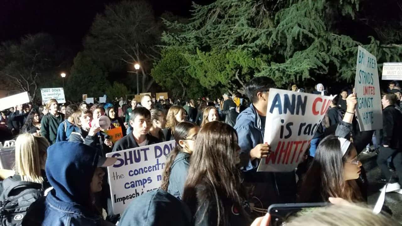 Photo of Berkeley protests