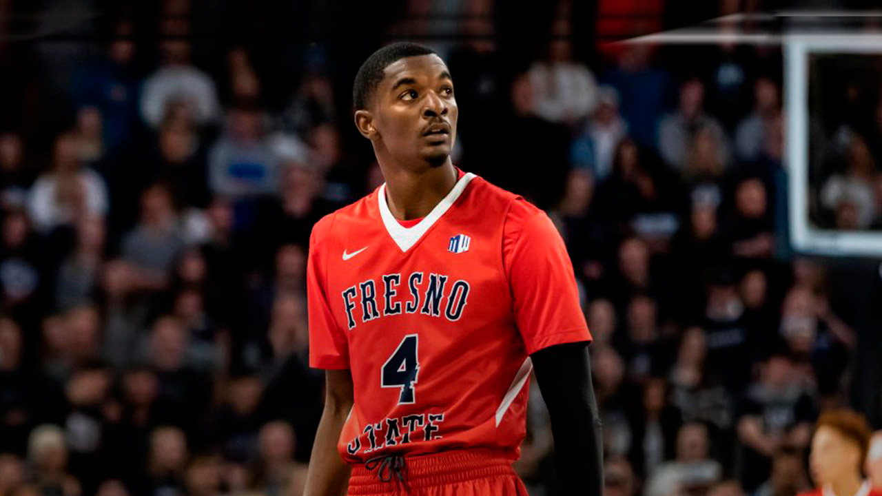 Photo of Fresno State guard Braxton Huggins