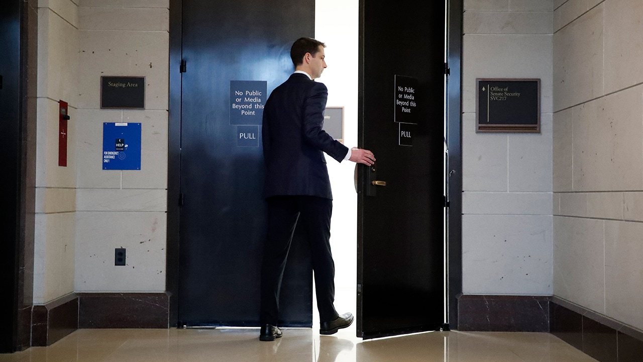 Photo of Sen. Tom Cotton, R-Ark.