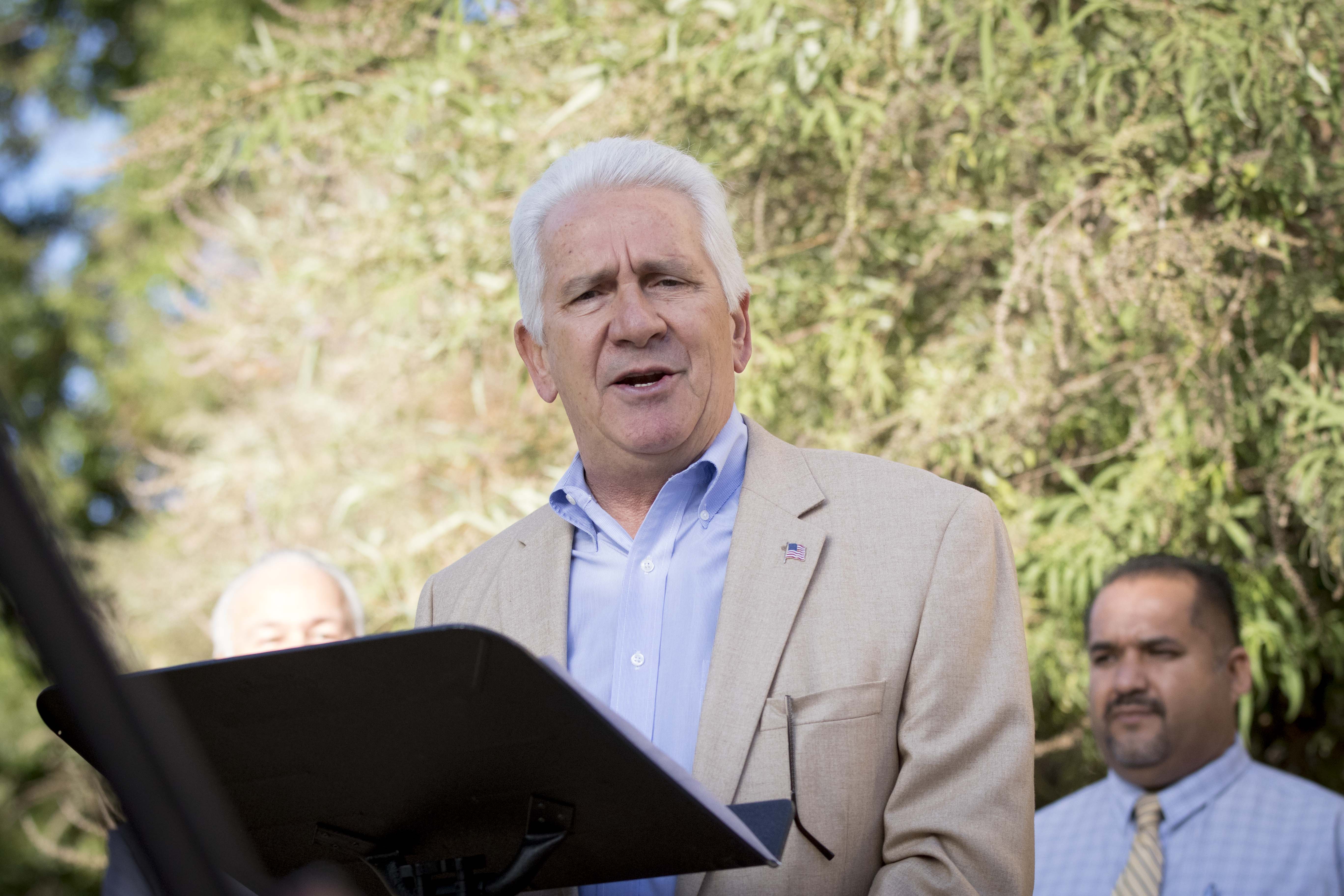Photo of Jim Costa speaking