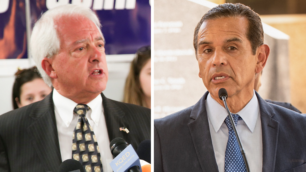 John Cox and Antonio Villaraigosa