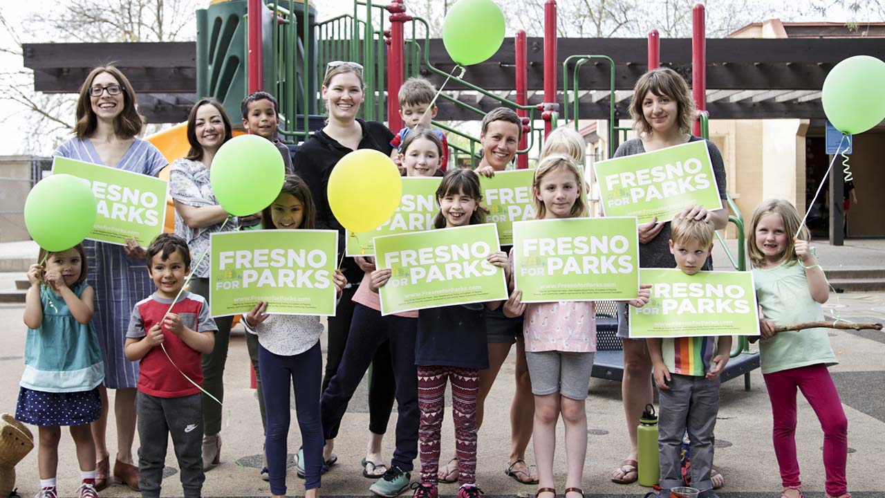 Photo of Fresno for Parks supporters