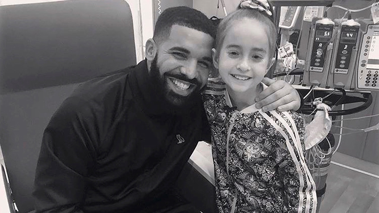 Photo of Sofia Sanchez and rapper Drake