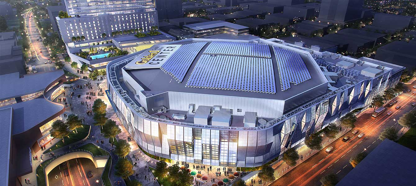 Photo of Golden1Center in Sacramento