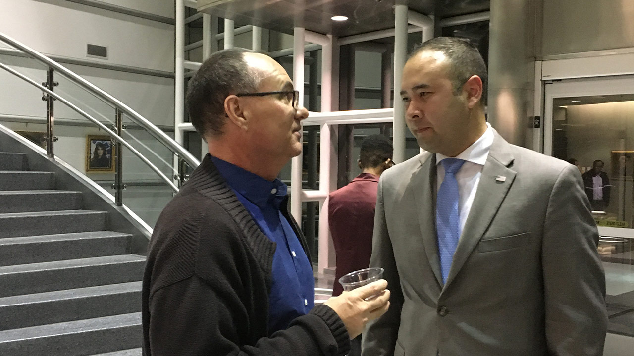 Photo of Andy Hansen-Smith and Andrew Janz