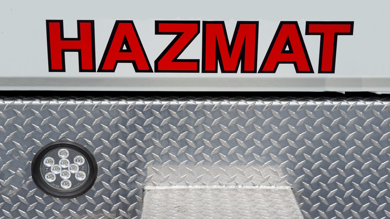 Photo of Hazmat cleanup truck