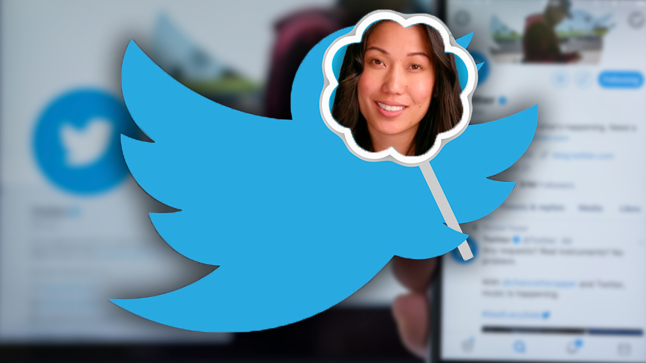 Photo Illustration conceptualizing Twitter's block of an Elizabeth Heng campaign ad
