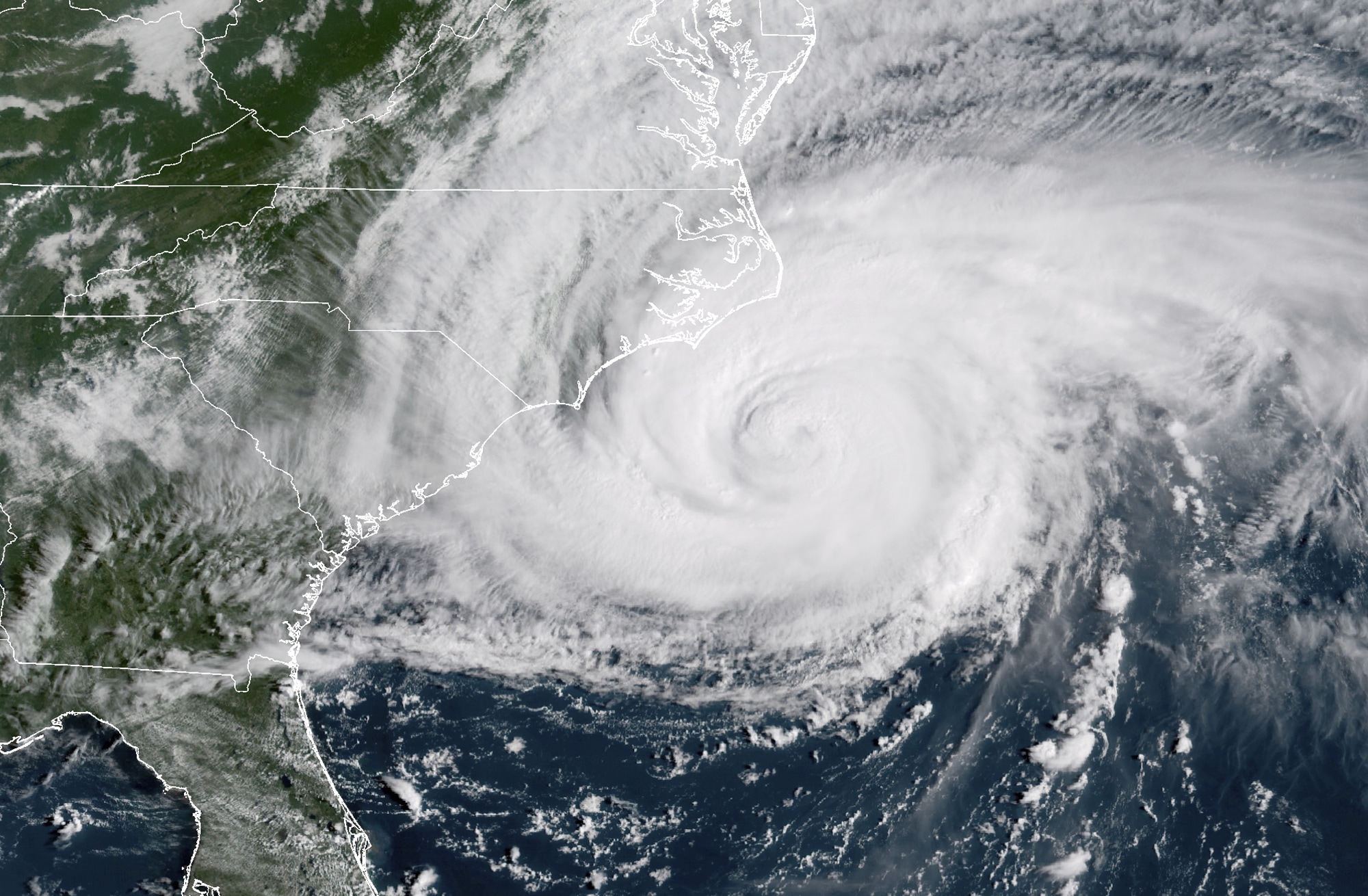 Photo of Hurricane Florence