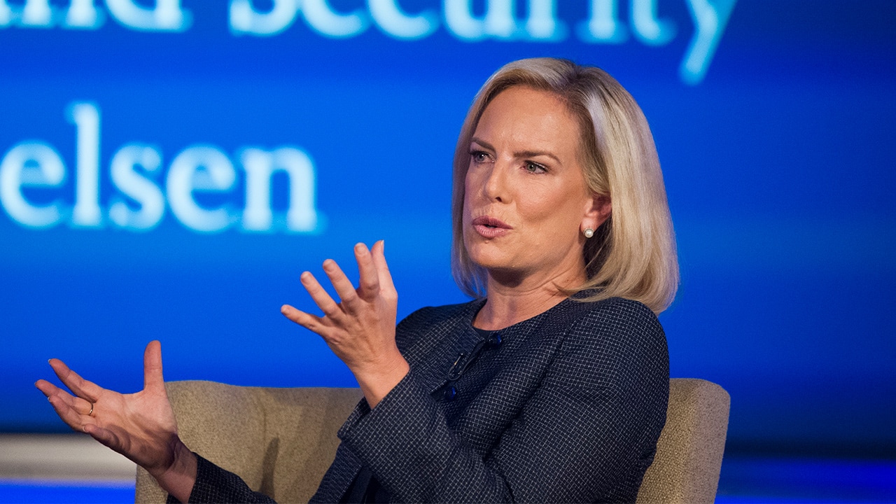 Photo of Secretary of Homeland Security Kirstjen Nielsen
