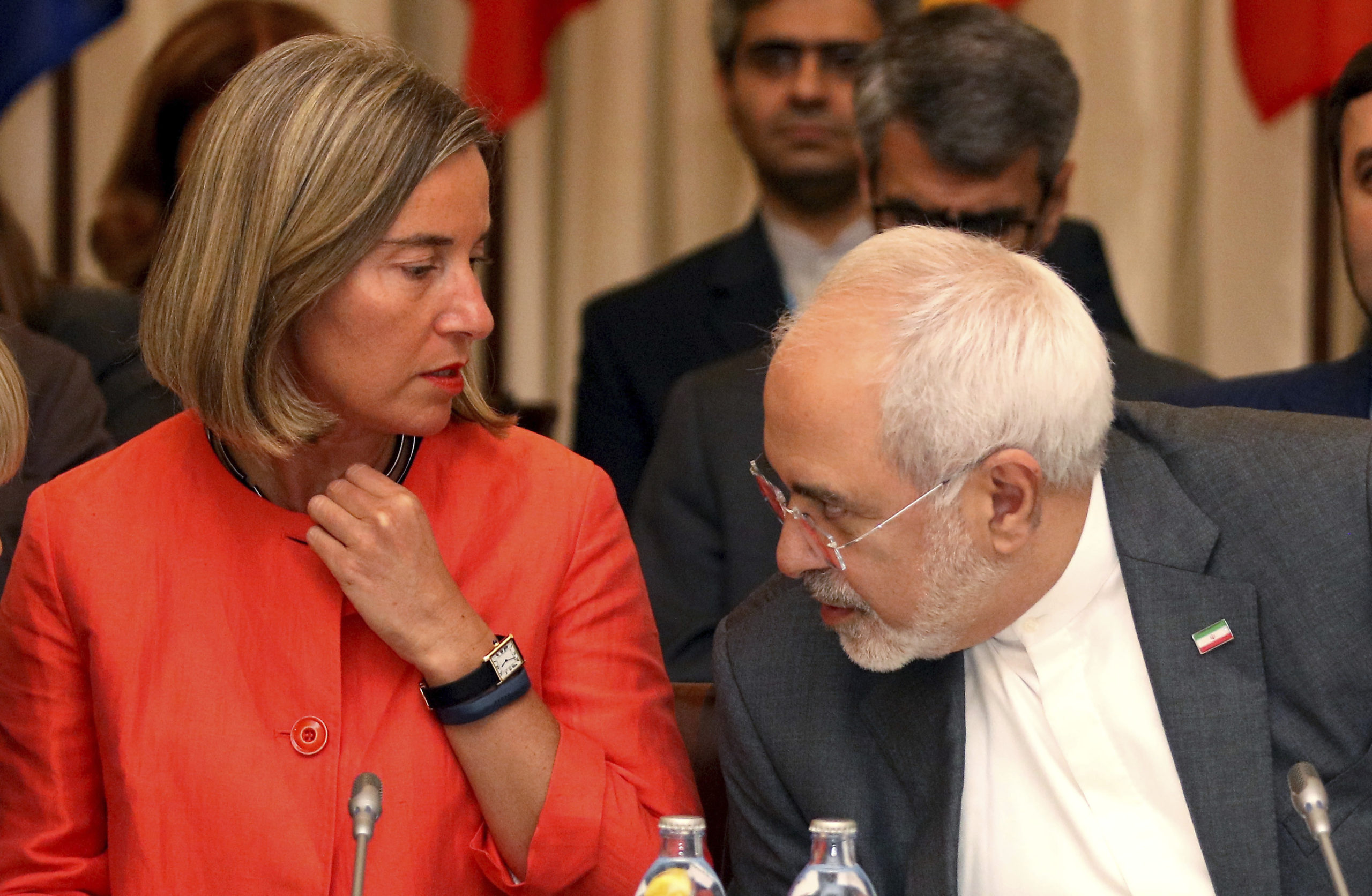 Photo of Iran nuclear pact negotiators