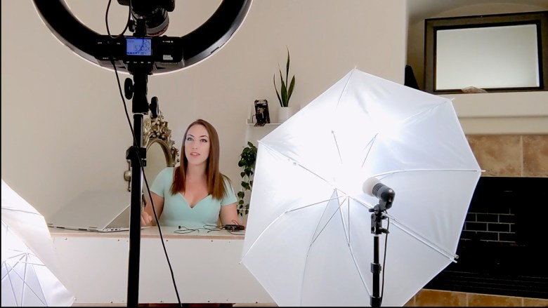 Ginny Silver of Elk Grove has turned frustration with the California Employment Development Department into a successful YouTube channel. Photo by Julia Henry, courtesy of Ginny Silver.