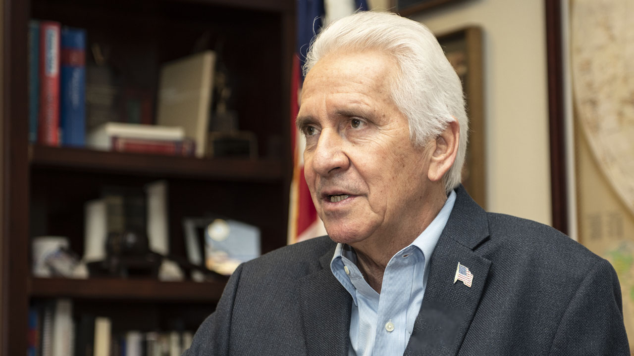 Congressman Jim Costa at his district office in Fresno