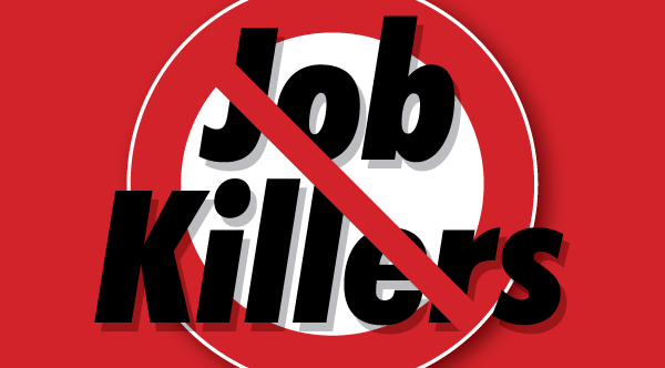 Cal Chamber of Commerce's Job Killers Logo