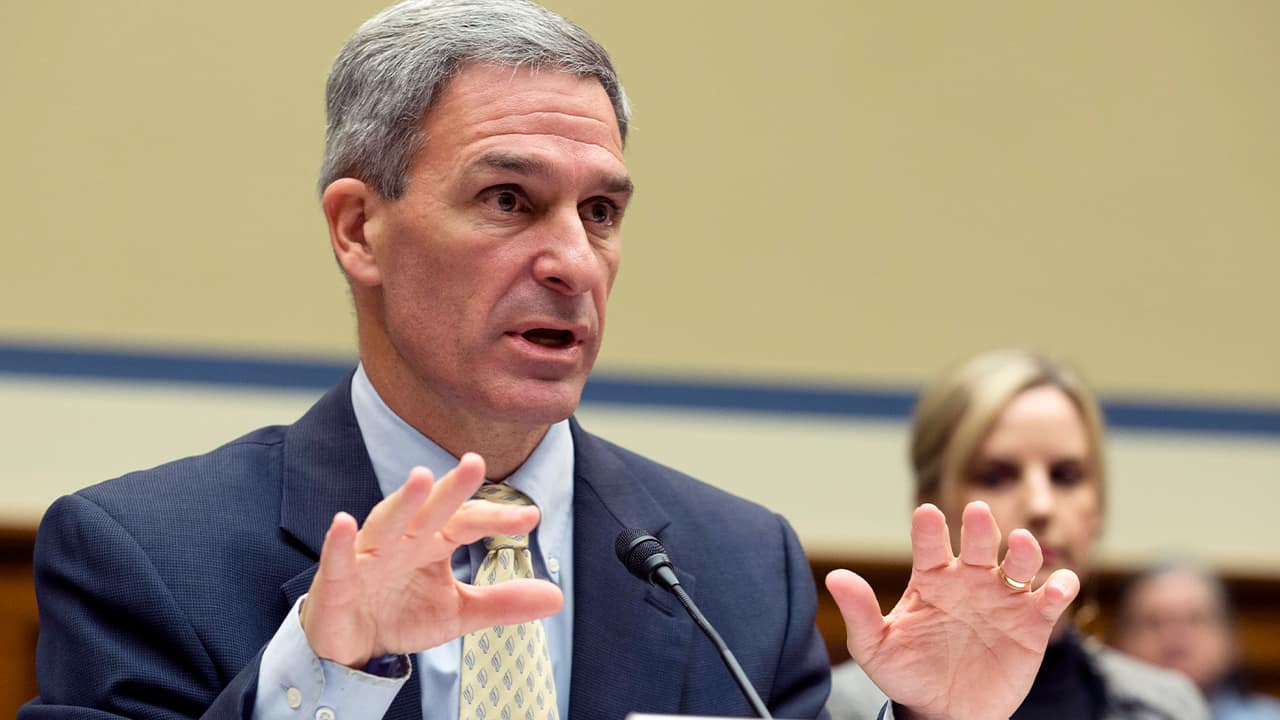 Photo of Ken Cuccinelli, acting director for the U.S. Citizenship and Immigration Services, U.S. Department of Homeland Security