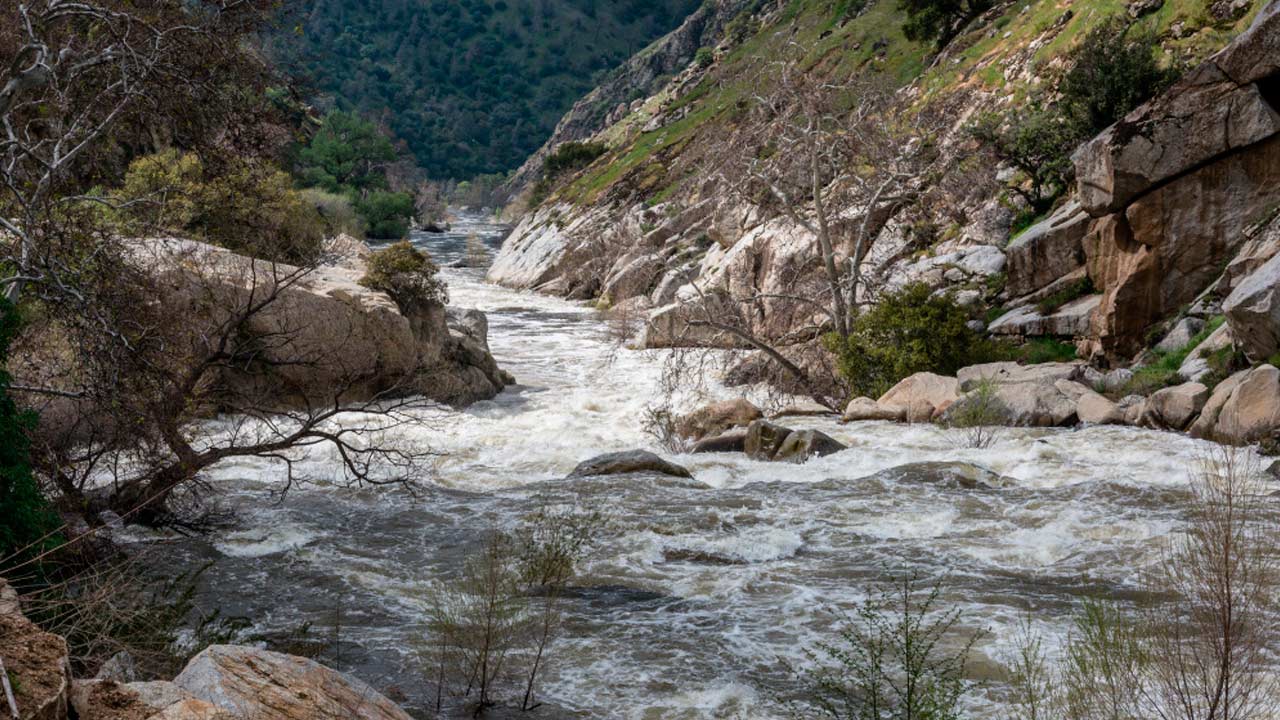 Photo of Kern River in March 2017