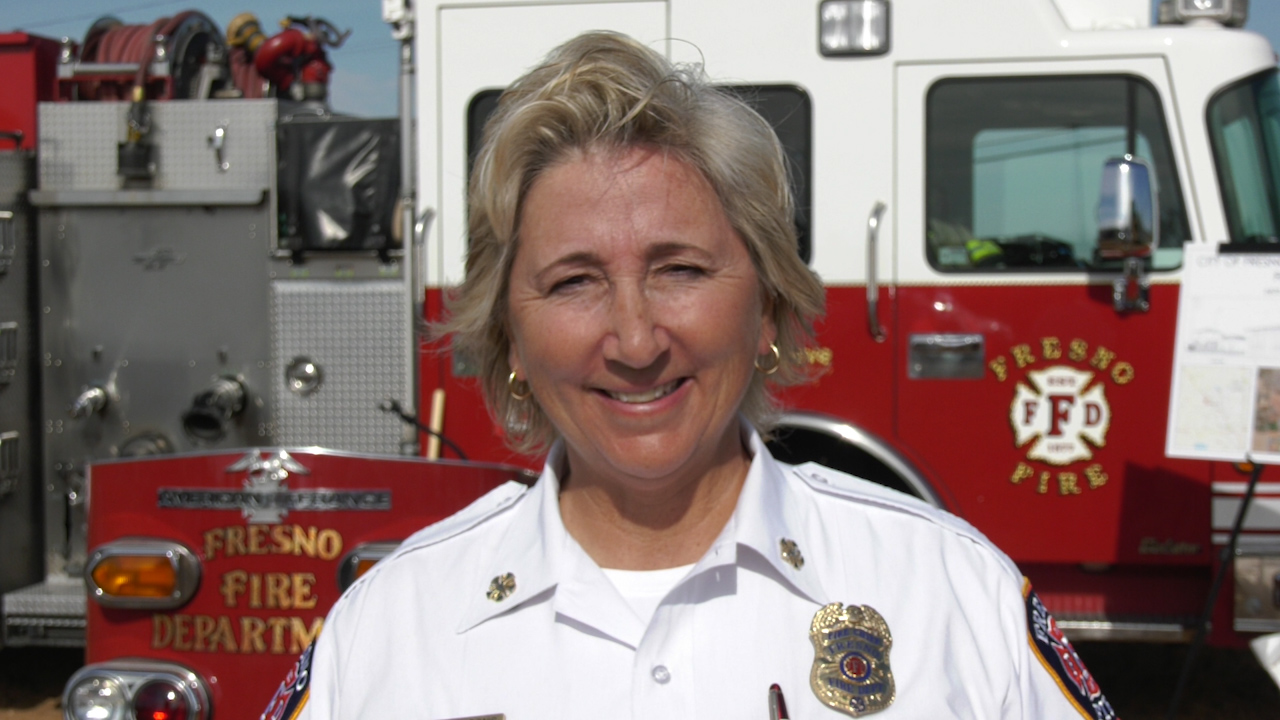 Photo of Fresno Fire Chief Kerri Donis