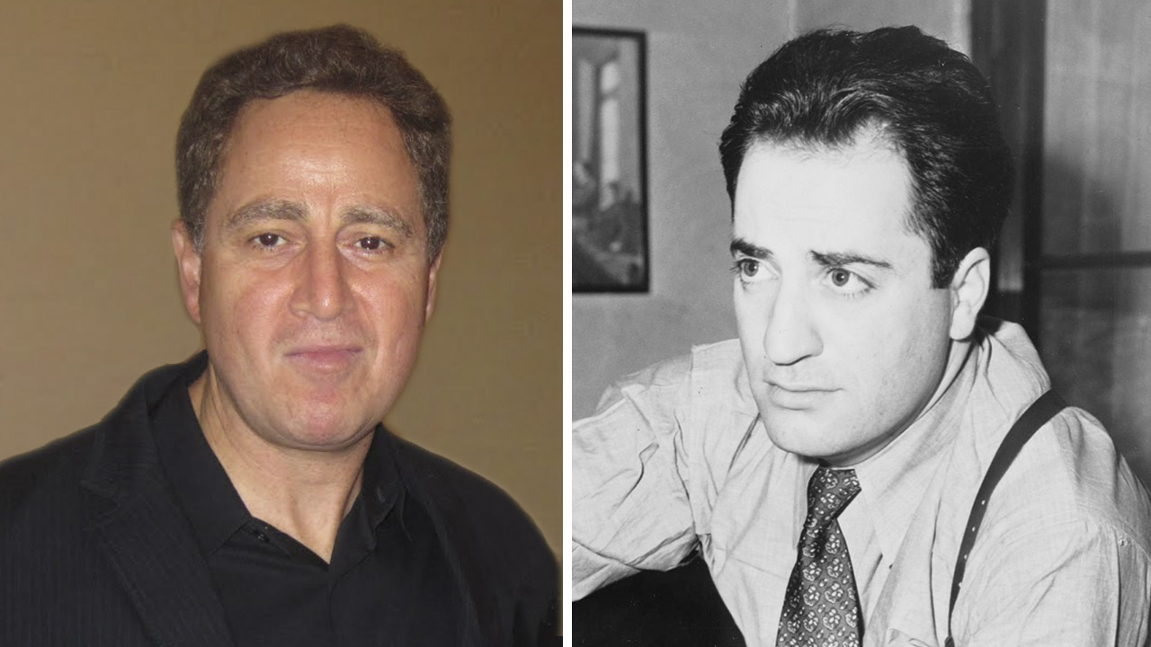 Composite Photos of Mark Arax and William Saroyan