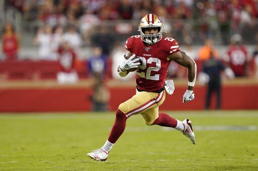Photo of 49ers running back Matt Breida