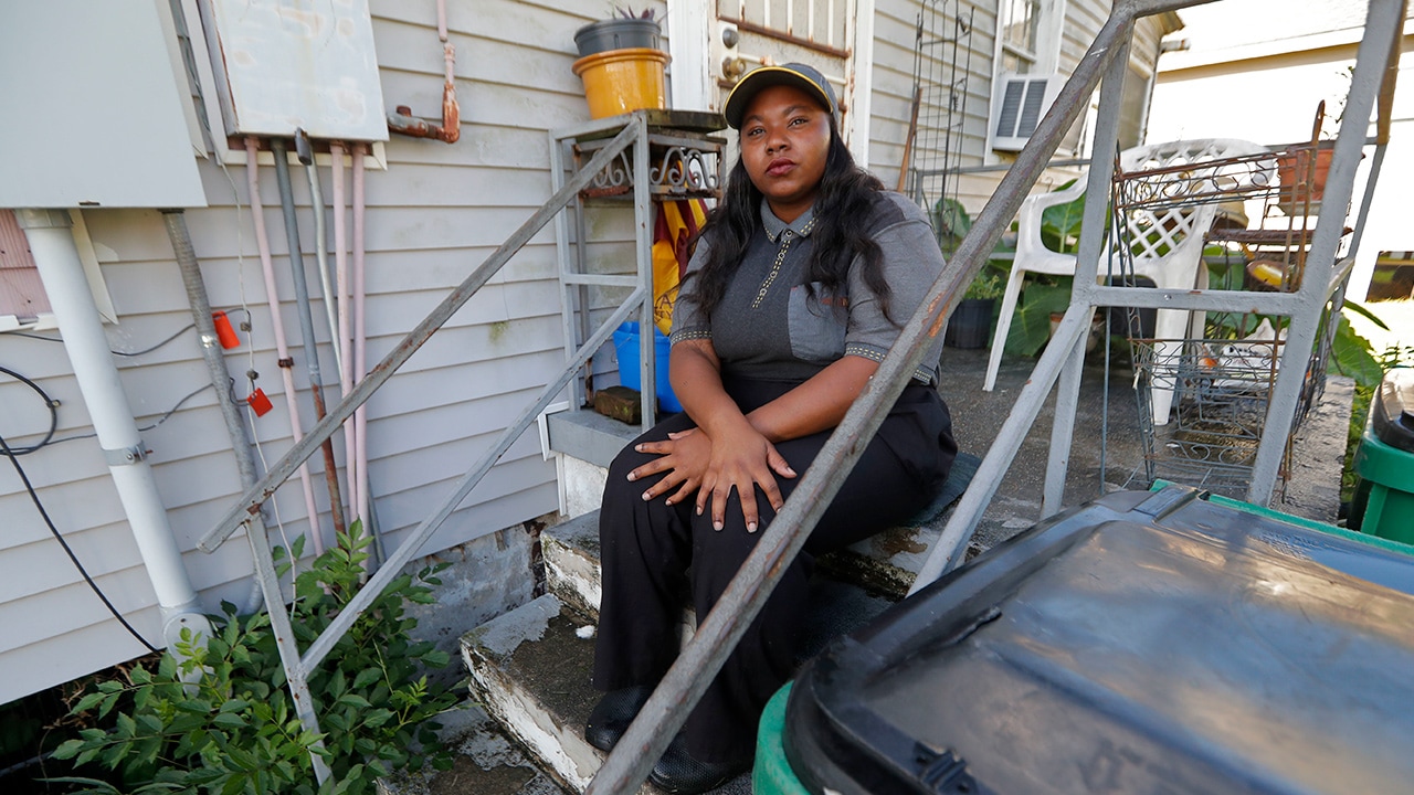 Photo of Tanya Harrell in her McDonald's uniform