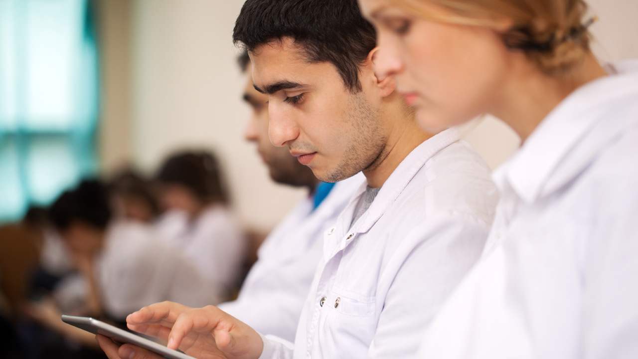 Photo of medical students