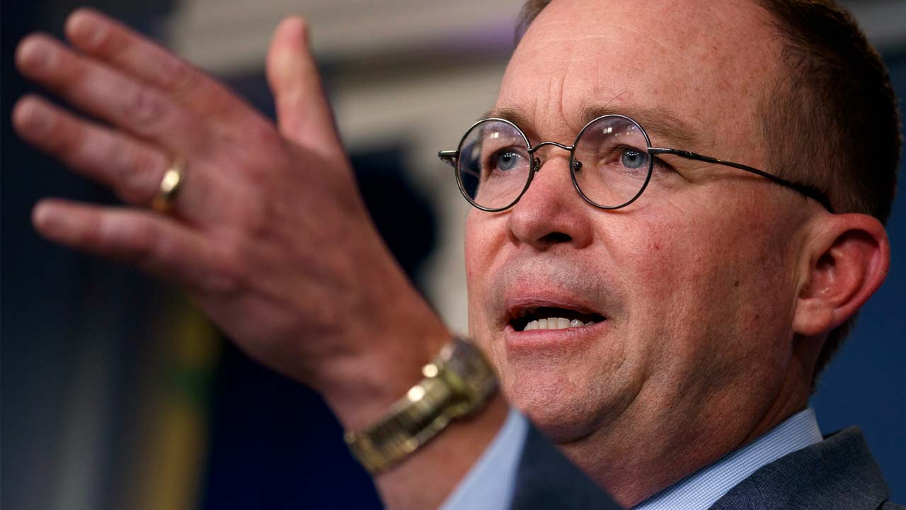 Photo of White House acting chief of Staff Mick Mulvaney