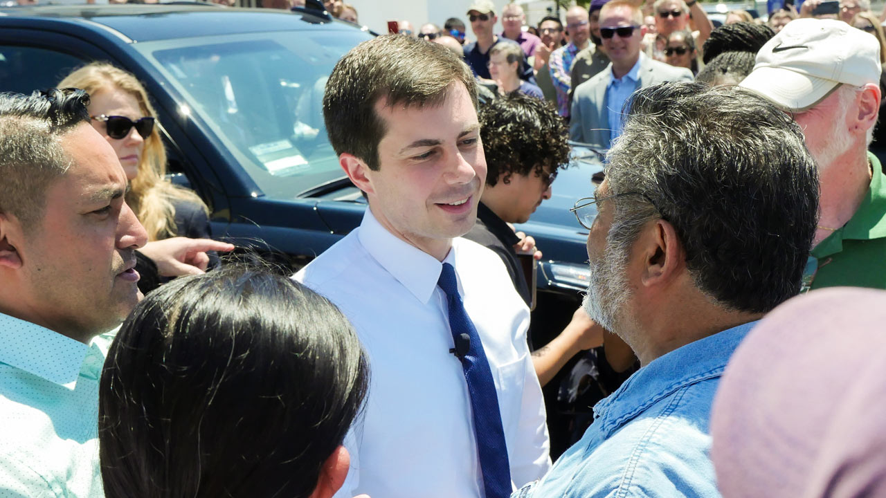 Pete Buttigieg in Fresno