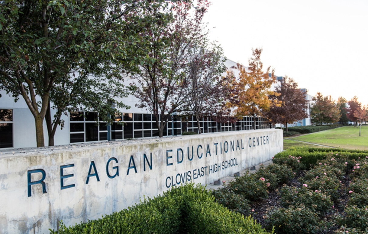 Photo of Reagan Education Center in the Loma Vista neighborhood of Clovis, California