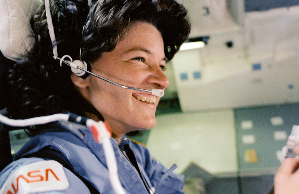 Photo of astronaut Sally Ride