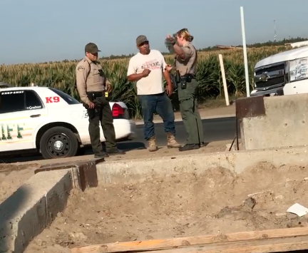 Photo of Gerald Nunes speaking to deputies.