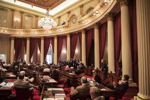 Picture of the California Senate Chamber