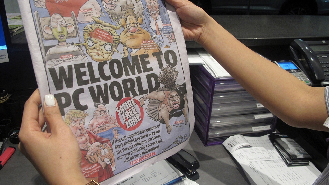 Photo of the front cover of Melbourne-based newspaper, Herald Sun, cover