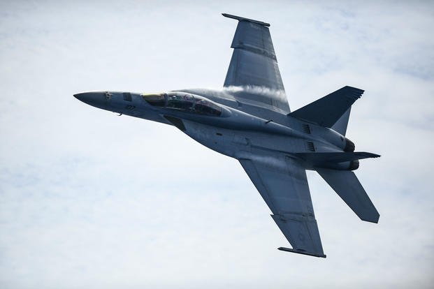 Photo of F/A-18F Super Hornet jet fighter