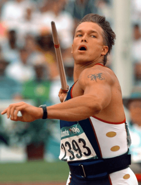 Javelin Thrower Todd Riech