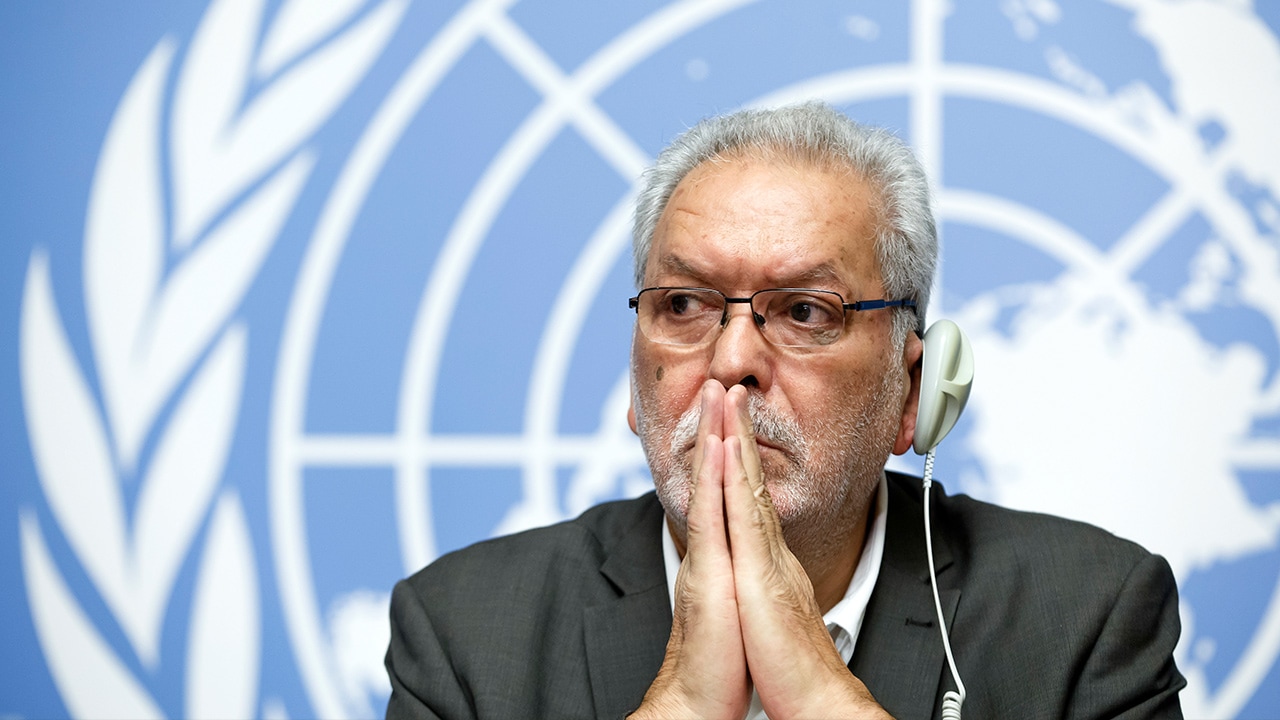 Photo of Kamel Jendoubi, Chairperson of the Group of Eminent Experts on Yemen